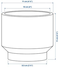 HONUNGSPALM Кашпа, употр. на закрито/открито 105.957.88