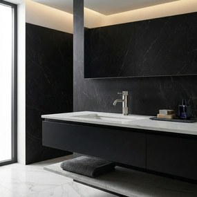 Смесител за баня Rea Lungo Stripe Brush Nickel Low