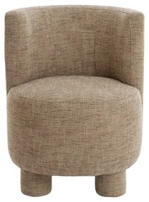 Кафяво кресло Kamova – Light & Living