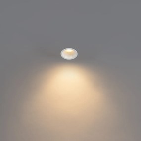 Комплект от 12 вградени прожектора бели GU10 35mm IP44 - Dept