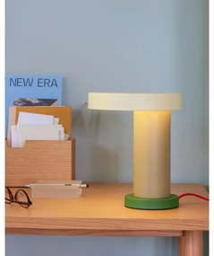 Зелена настолна лампа (височина 25 cm) Magic – Hübsch