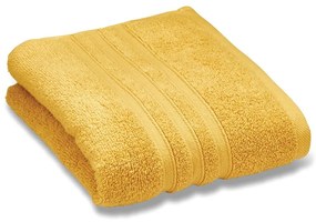 Жълта памучна кърпа от тери 50x85 cm Zero Twist – Catherine Lansfield