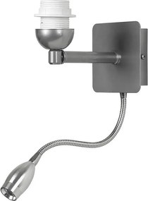 Арматура за аплик КАН, хром, 1х3W + 1xE27