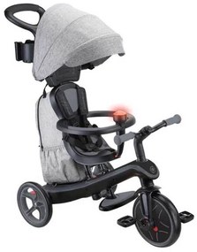 Триколка 4 в 1 GLOBBER EXPLORER TRIKE DELUXE PLAY със сенник в черен цвят