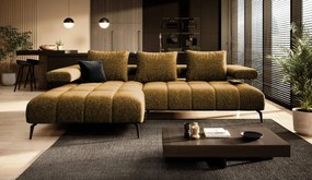 Ъглов диван Magnito Mini-горчица-ляв