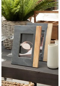 Сива каменна рамка 18x23 cm Kata - Premier Housewares