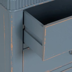 Синьо нощно шкафче Shabby – Ixia