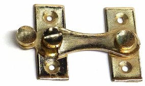 Door Hasp EDM H форма Ляв Месинг (8 cm)