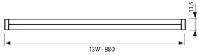 LED ОСВЕТИТЕЛНО ТЯЛО 13W 4000K