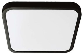 LED баня плафон 18W 230V IP44 6500K 25x25 см черен