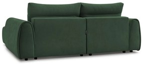 Тъмнозелен ъглов диван Aden – Bobochic Paris