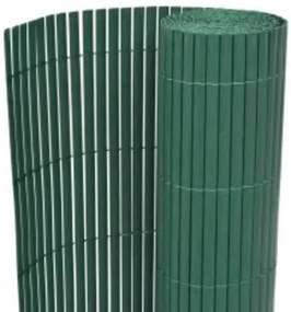 317147 vidaXL Двустранна градинска ограда, 90x400 см, зелена