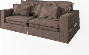 Кафяв диван 236 cm Nora – Ropez