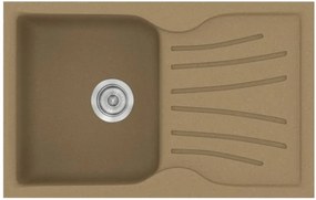 Мивка Sanitec 327-Metallic Coffee