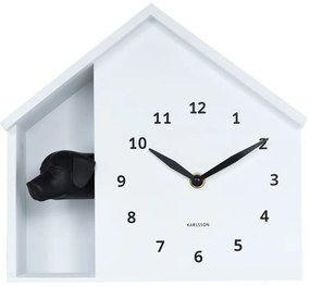 Стенен часовник Peeking Doggy – Karlsson