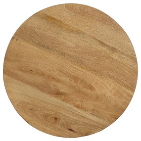Кръгла странична масичка от масивно манго ø 40 cm Mao – Ixia