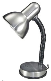Настолна лампа KADET 1xE27/40W сив метал