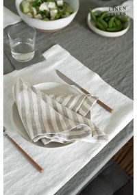 Ленена кърпа за съдове 45x65 cm Natural White Stripes – Linen Tales