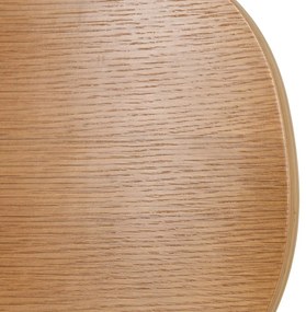 Трапезни столове в кафяв и естествен цвят в комплект от 4 броя Cleo - Ixia