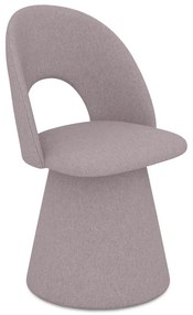 Тапициран трапезен стол в цвят лавандула Kalo – Makamii