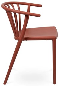 Кафяв пластмасов градински стол Capri – Bonami Essentials