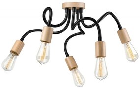 Плафон CAMERON 5xE27/60W/230V за таван