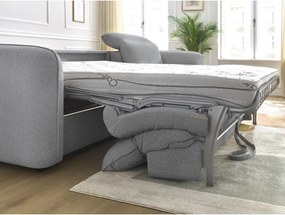 Сив ъглов диван Achille – Bobochic Paris