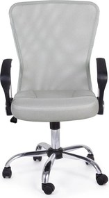 Светлосив тапициран офис стол Brisbane – Yes Everyday