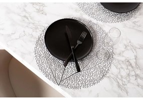 Сребърна подложка за хранене , ⌀ 38 cm - Tiseco Home Studio