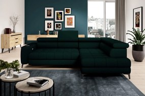 Ъглов диван Baggy-Prasino-Right