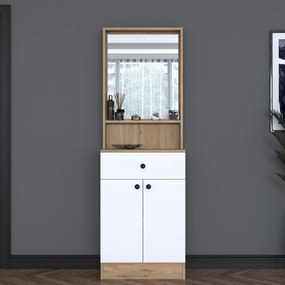 Портманто P6, цвят Орех Бял