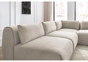 Бежов ъглов диван (променлив) Jeanne - Bobochic Paris