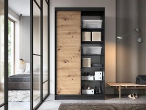 Плъзгащ се гардероб Svole II с Огледало