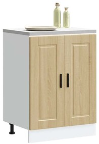 853920 vidaXL Кухненски шкаф Porto, дъб сонома, инженерно дърво