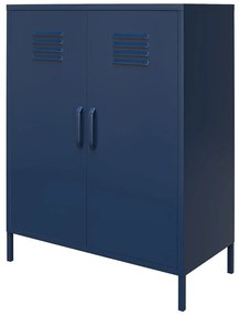 Син метален шкаф 80x102 cm Bradford - Queer Eye