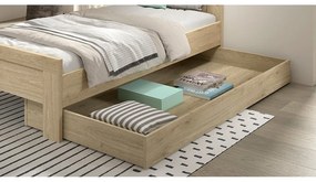 Кутия за съхранение на детско легло 90x200 cm в естествен цвят Sam – Vipack