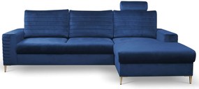 Ъглов диван Consuegra-Син