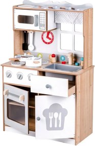 Дървена кухня XXL + кухненски инструменти Ecotoys