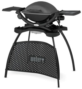 Електрическо барбекю Weber Q1400 Dark Grey w Stand, 2200 W, 43х32 см