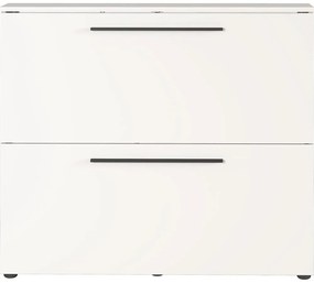 Бял висящ шкаф за обувки Utah - Germania