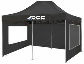 Шаран OCC Motorsport Racing Черен полиестер 420D Oxford 3 x 2 m Прозорец