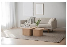 Сив вълнен килим 400x300 cm Auckland - Rowico