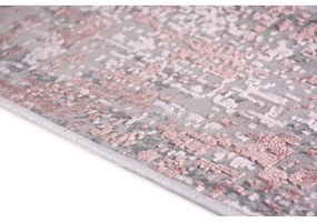 Розово-сиви памучни килими за стълби в комплект от 16 бр. 25x65 cm Milano Pembe – Vitaus