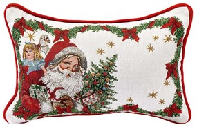 TOY'S FANTASY SANTA КОЛЕДНА ДЕКОРАТИВНА ВЪЗГЛАВНИЦА 32X48 СМ