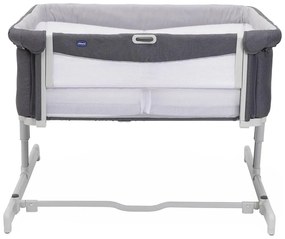 CHICCO Кошара с падаща преграда за близнаци NEXT 2 ME TWIN GREY