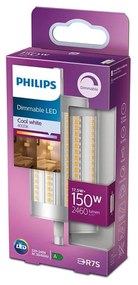 LED Димируема крушка Philips R7s/17,5W/230V 4000K 118 мм