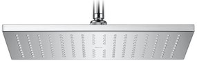 Стационарна душ глава A5B3050C00, Roca, за монтаж на стена или таван, хром, 36х24х9см