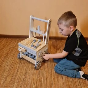 Дървена работилница за деца с инструменти - образователна играчка 3в1