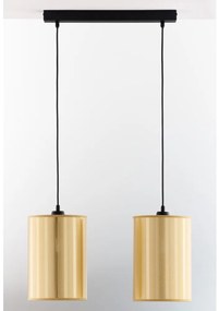 Jupiter 2091 - Полилей на кабел CORTINA 2xE27/15W/230V златен/черен