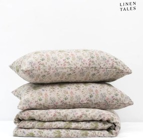 Ленено спално бельо в естествен цвят 140x200 cm Botany 2 - Linen Tales